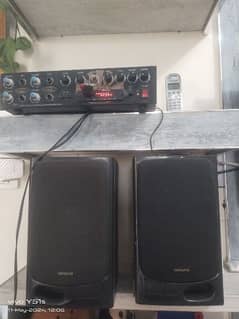 Amplifier and Speakers