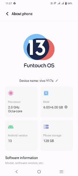 vivo y17s 6.128 2