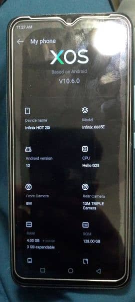 Infinix HOT 20i in Good condition 10/10 3