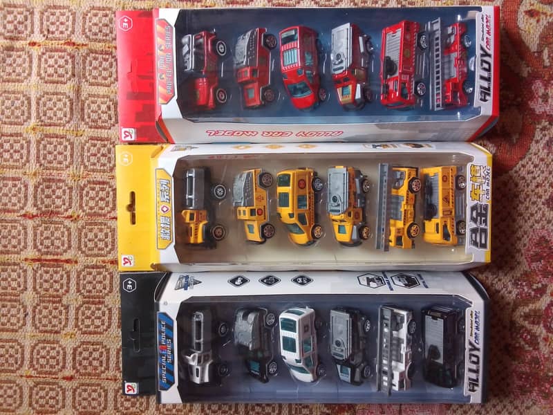 METAL CARS SETS 6 PEICES CALL ME 0310 2240248 2