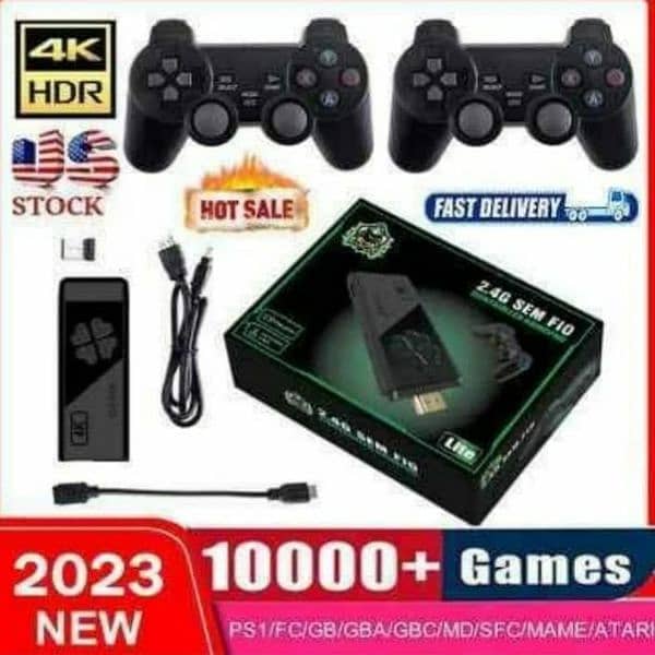 Gamestick 4K TM 64GB 10,000 Games 2