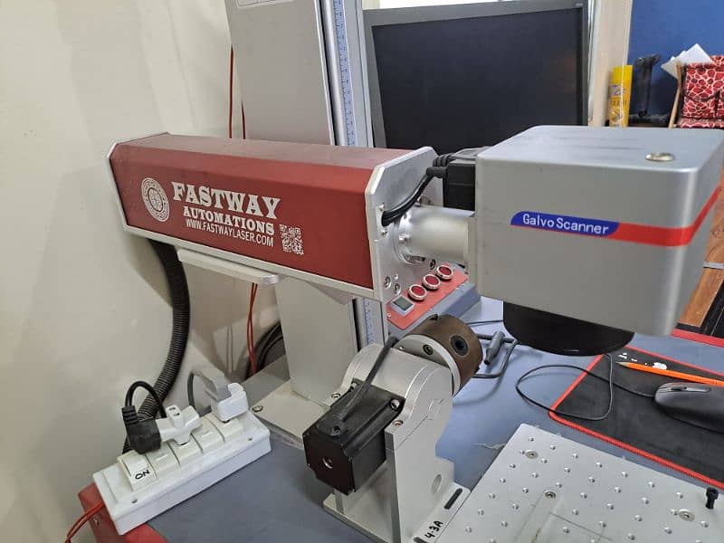 Fiber Laser Marking + Engraving Machine 50W 3