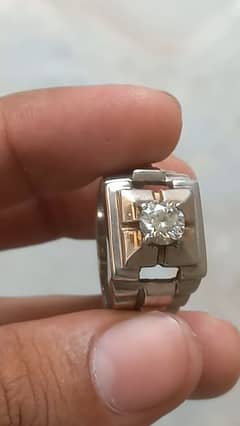 Diamond Maissonite Ring Very attractive