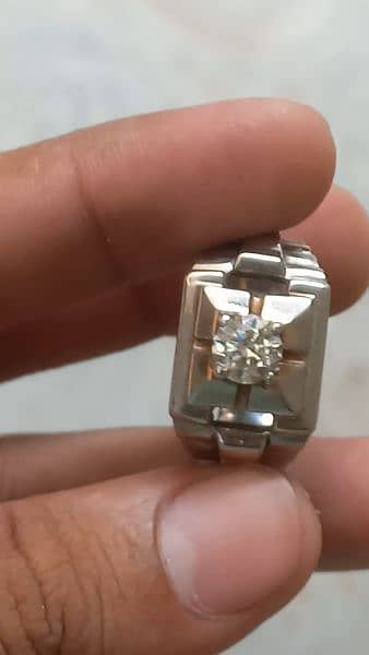 Diamond Maissonite Ring Very attractive 1