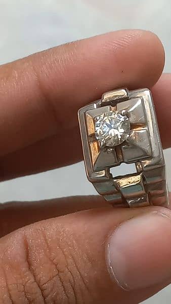 Diamond Maissonite Ring Very attractive 4