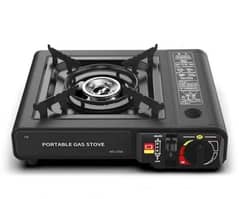 Portable stove with 2 refils free