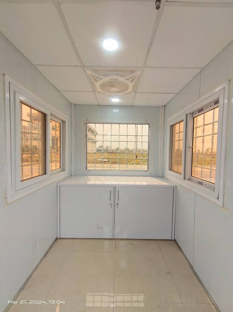 security cabin office container prefab cabin portable cafe container 2