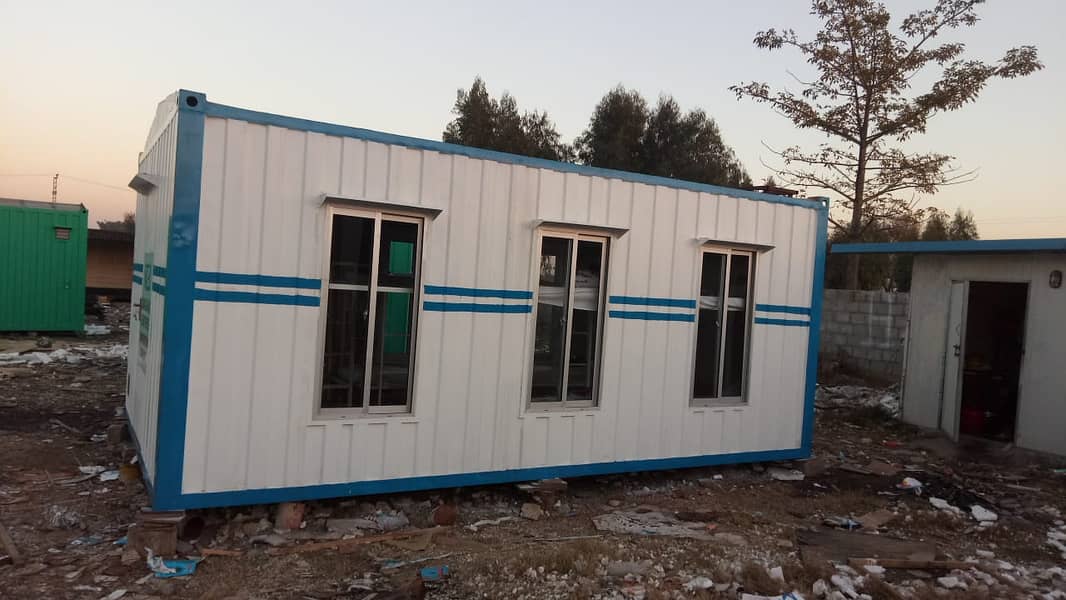 security cabin office container prefab cabin portable cafe container 11