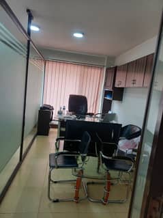 Blue Area Office 300 Square Feet Jinnah Avenue Fully Furnished For Rent