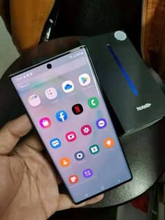 Samsung note 10 plus 12 256 GB PTA approved complete box 0303=7961=680