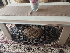 centre table with two side tables