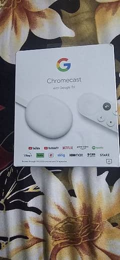 Google Chromecast with Google Tv 4k