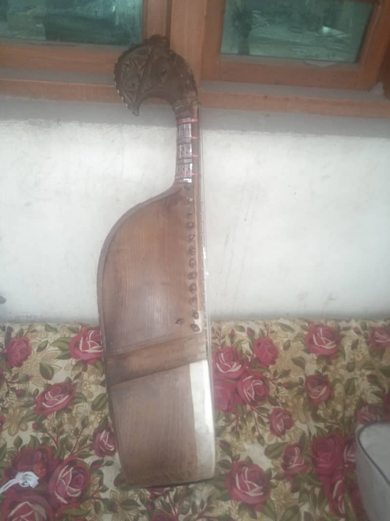 27 inch purly Afghani rabab made in Afghanistan by Naeem Ullah ustad 3
