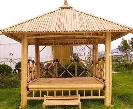 Bamboo Fancy Decoration/bamboo huts/Bamboo Pent House/Baans Work 2