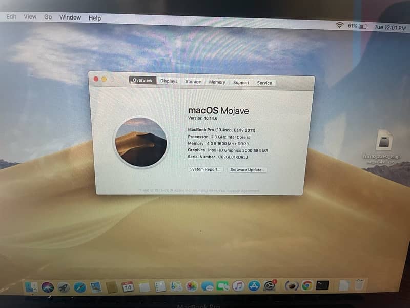 Macbook pro 2011 ( Apple Laptop ) 6