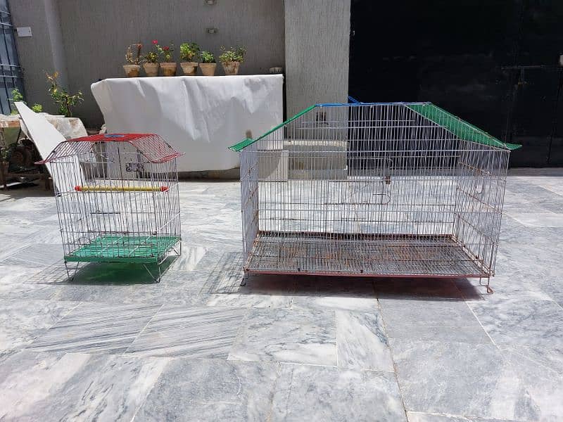 Cages for rabbits and Finches 10
