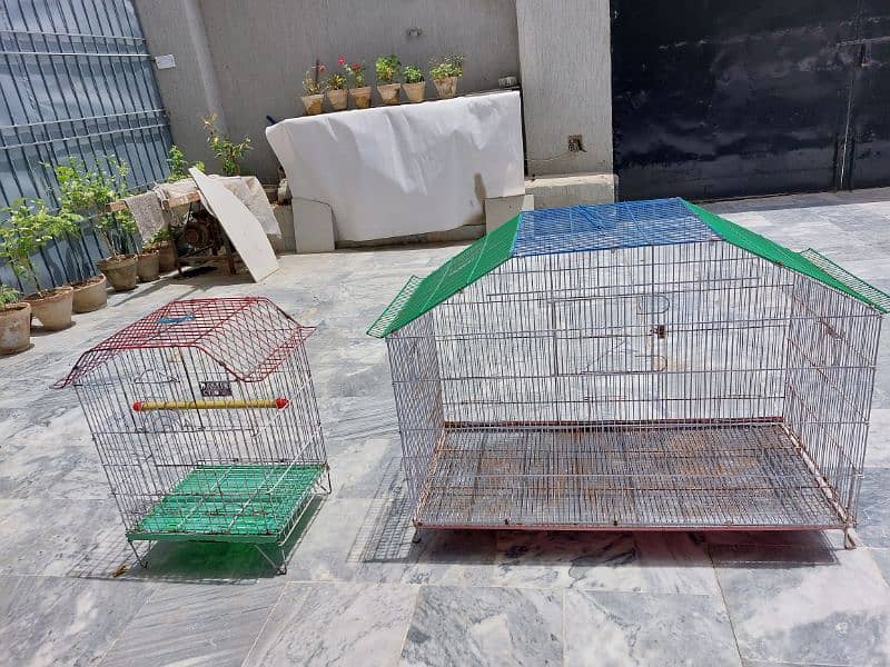 Cages for rabbits and birds 2