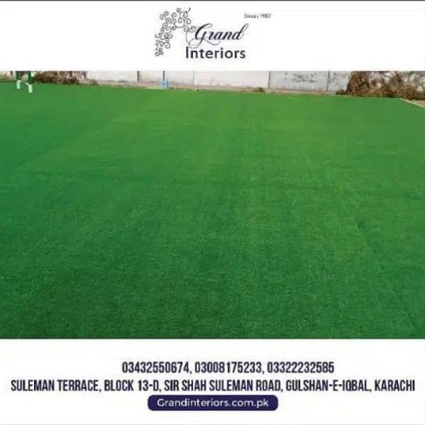 Artificial grass Astro turf sports grass Fields Grand interiors 1