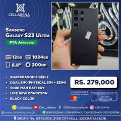 Cellarena Samsung S23 Ultra 1TB Brand New Dual Sim Approved
