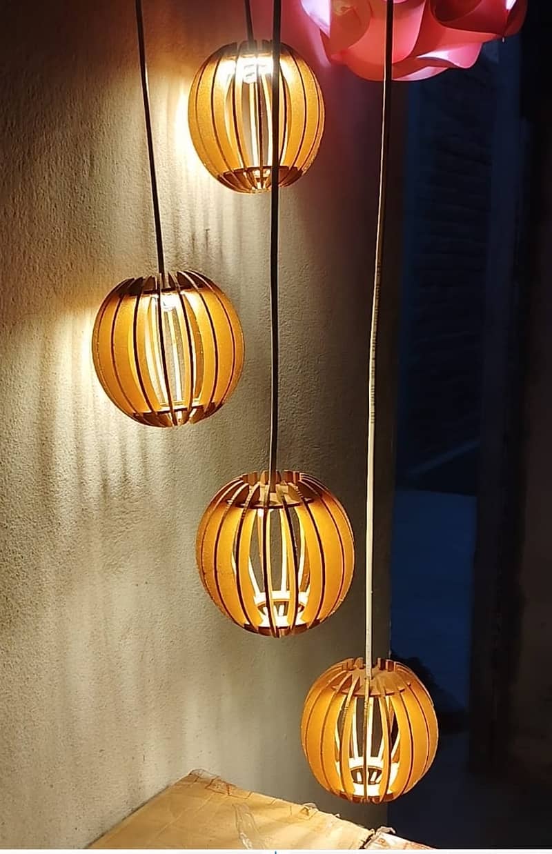 wooden lamps , hanging lamps , home decoration lamps ,  decoration 5