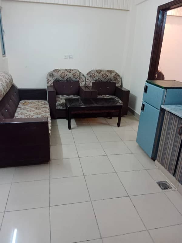 2 Bed semi furnished flat for rent 4