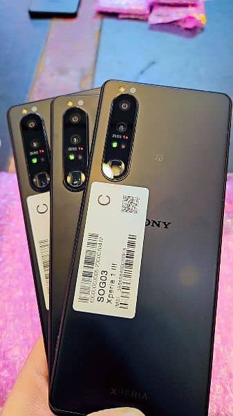 sony experia 5,sony mark 3,mark 2 experia 1 mark 3 all stock available 1