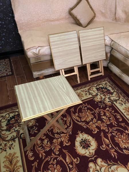 Biggest sale of Today Foldable Wooden Table just in Rs. 800 each 3