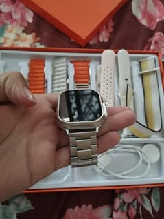 watch ultra with 7 sTraps belt