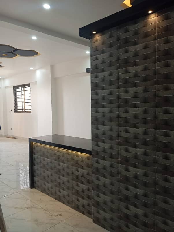 Beautiful and Fully Furnished Flat Available for Sale at Prime Location of North Nazimabad Block F with all necessary needs available 8