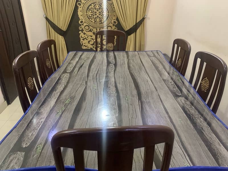 dining table/wooden chairs/6 chairs dining set/wooden dining table 11