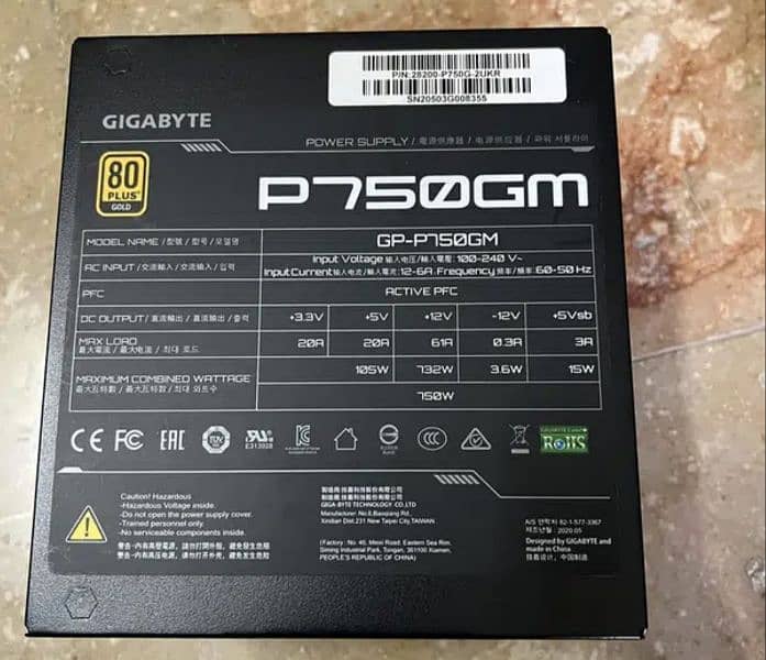 Intel Core i5 12th Generation Box l PSU 750w l Corsair k95 l Monitor 2