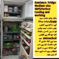 DAWLANCE FRIDGE   100% WORKING CONDITION WITH TOTAL UNTOUCHED 0
