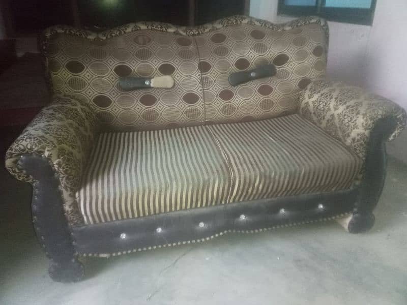 Sofa Set and Double Bed 1