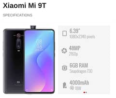 Xiaomi MI 9t 0