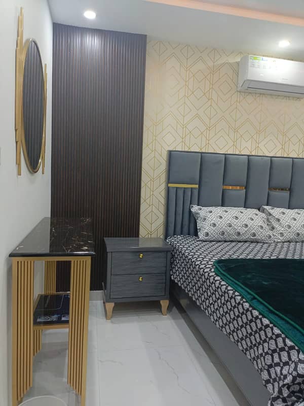 one bed luxury full furnished apartment available for rent 6