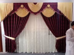 Fancy curtains jhalar dezine imported verity 0
