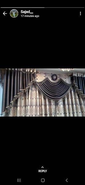 Fancy curtains jhalar dezine imported verity 2