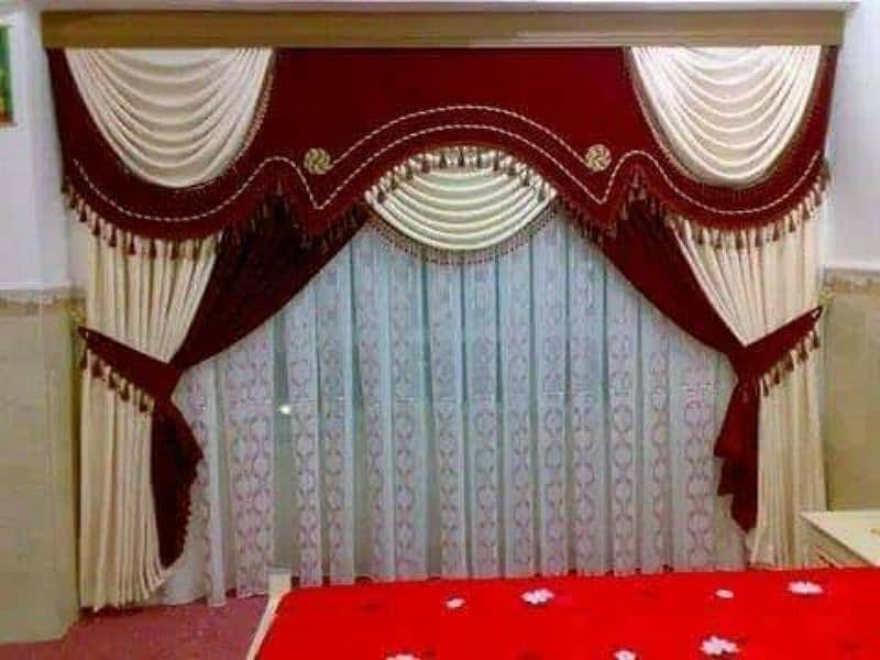 Fancy curtains jhalar dezine imported verity 4