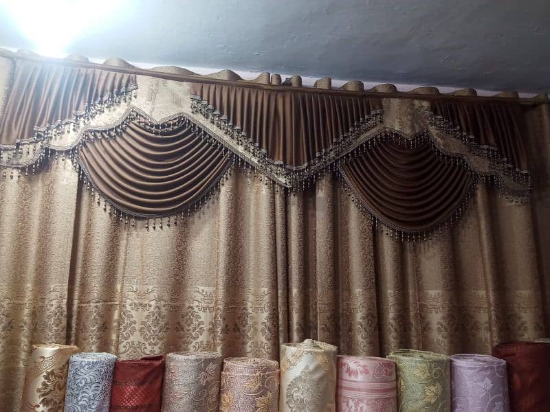 Fancy curtains jhalar dezine imported verity 6