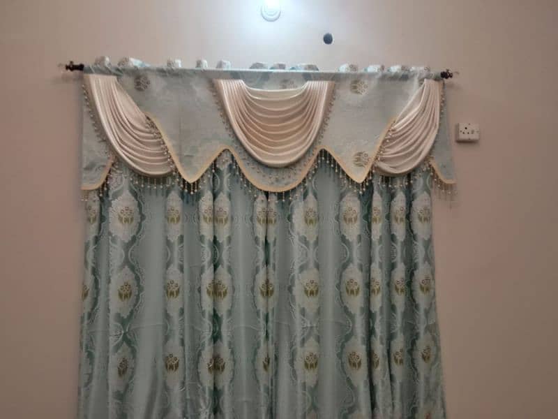 Fancy curtains jhalar dezine imported verity 8