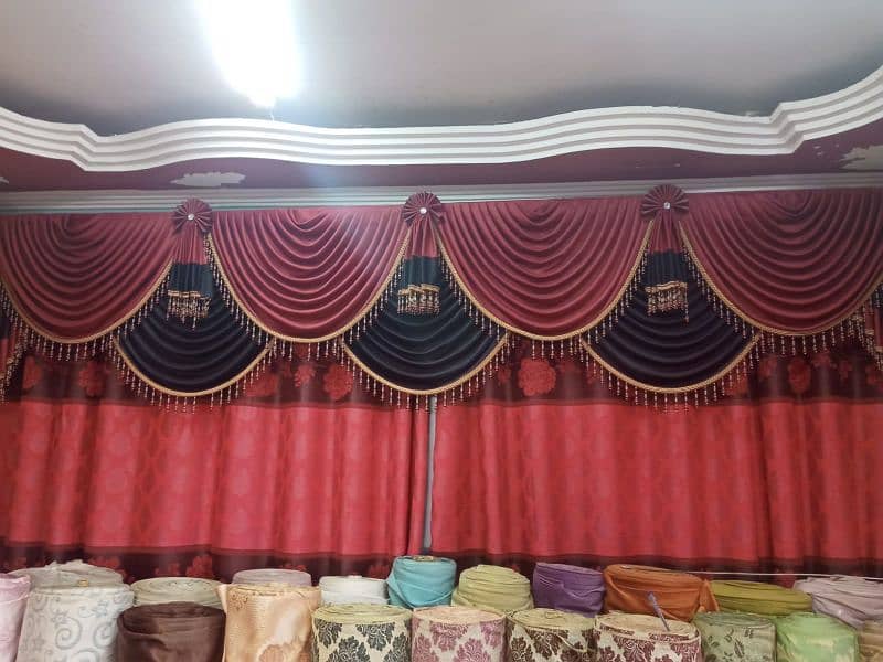 Fancy curtains jhalar dezine imported verity 14