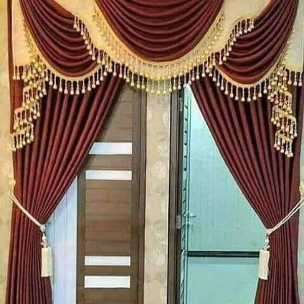 Fancy curtains jhalar dezine imported verity 16
