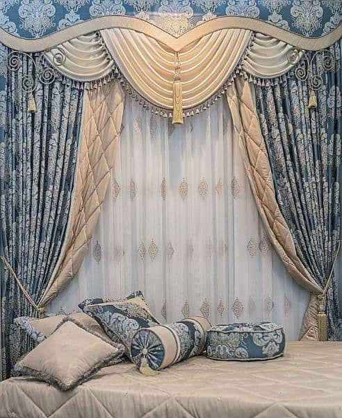 Fancy curtains jhalar dezine imported verity 17