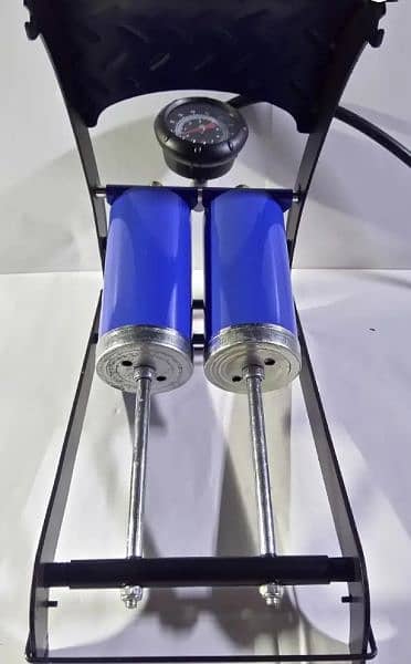 Double Cylinder Bike Foot Pump Hand Pump Air Pump Air  Car Bik 1