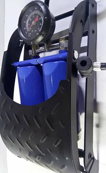 Double Cylinder Bike Foot Pump Hand Pump Air Pump Air  Car Bik 3
