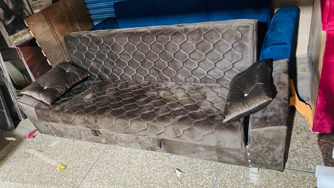 sofa cumbed/sofa bed/cum bed for sale/3 Seater sofa/three seater/molty 8