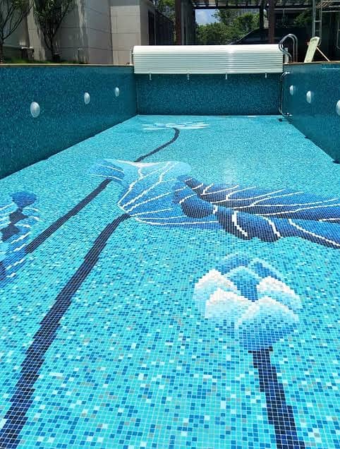 Swimming Pool Mosaic Tiles Available All Over In Pakistan 8