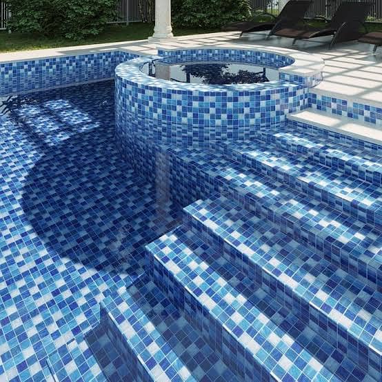 Swimming Pool Mosaic Tiles Available All Over In Pakistan 9