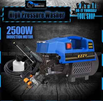 Ezzy High Pressure Washer 2500W - Induction Copper Motor -150Bar-Water 5
