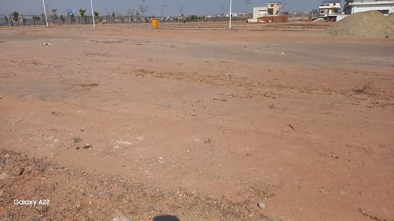 Corner and Boulevard With Extra Land 10 Marla Plot Available For Sale in Bahria Town Rawalpindi 1